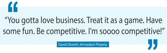 David Silvestri may well be Brisbane’s most passionate business shop owner