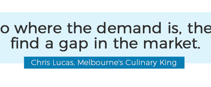 King of casual dining, Chris Lucas, on how to successfully promote a restaurant (or anything else!)