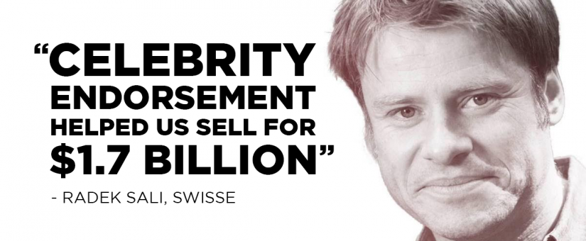 Celebrity endorsement helped Radek Sali sell Swisse Multivitamins for $1.7 billion